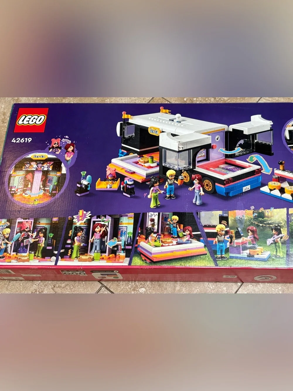 Lego tour bus